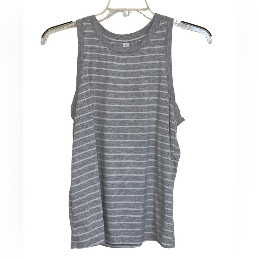 Stars Above grey strip tank top. Size large GUC
